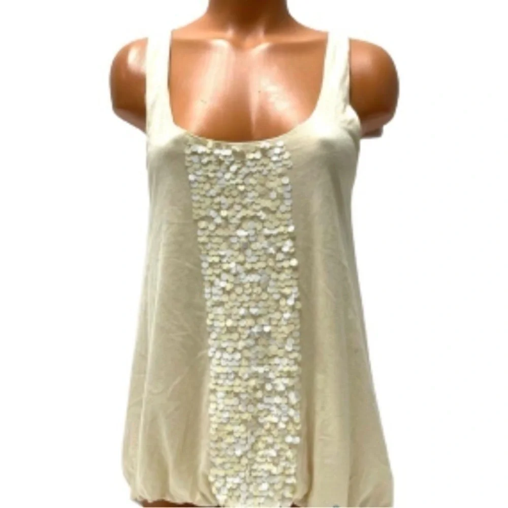 J.Crew Heirloom cream top NWT size S